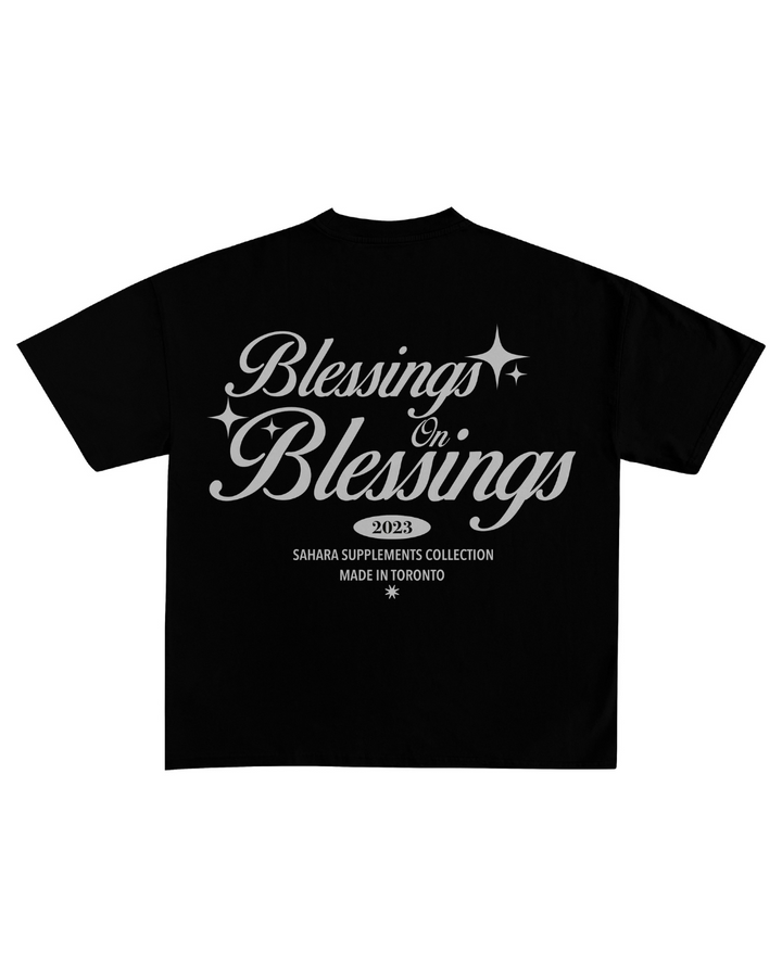 Oversized Box Cut T-Shirt Black