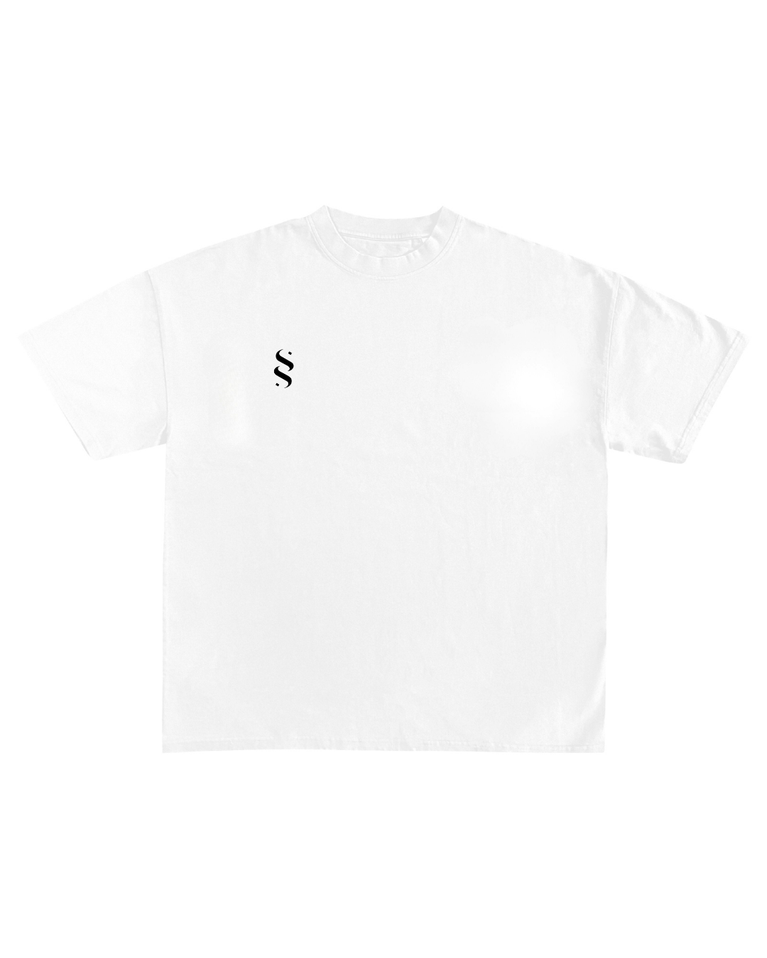 Sahara Oversized Classic Tee - 100% Cotton White