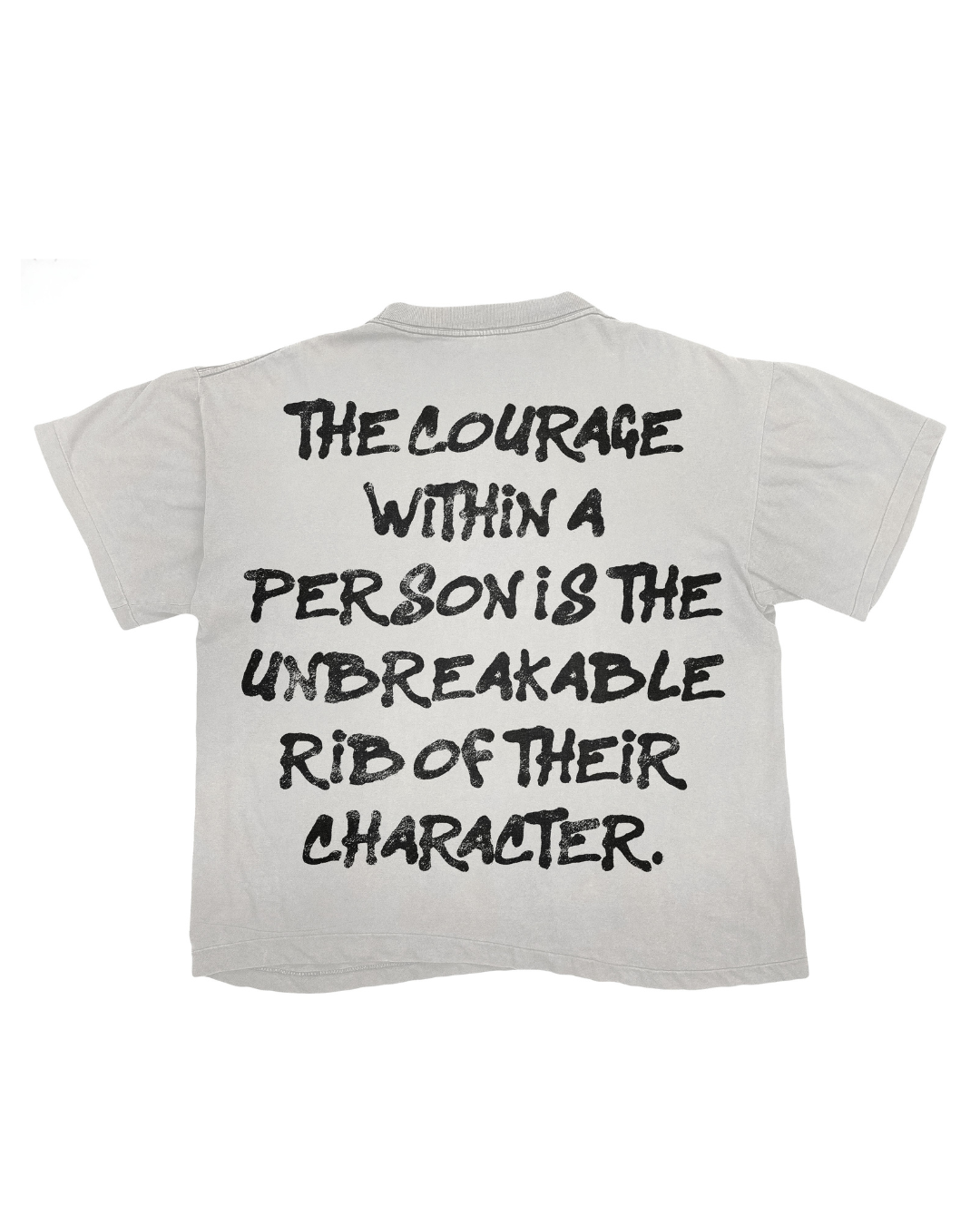 "Rib of Character" Oversized T-Shirt