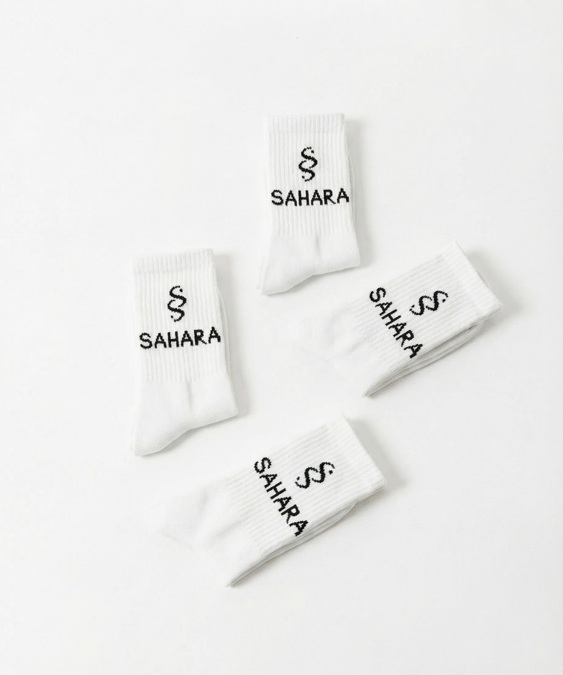 Sahara White Socks